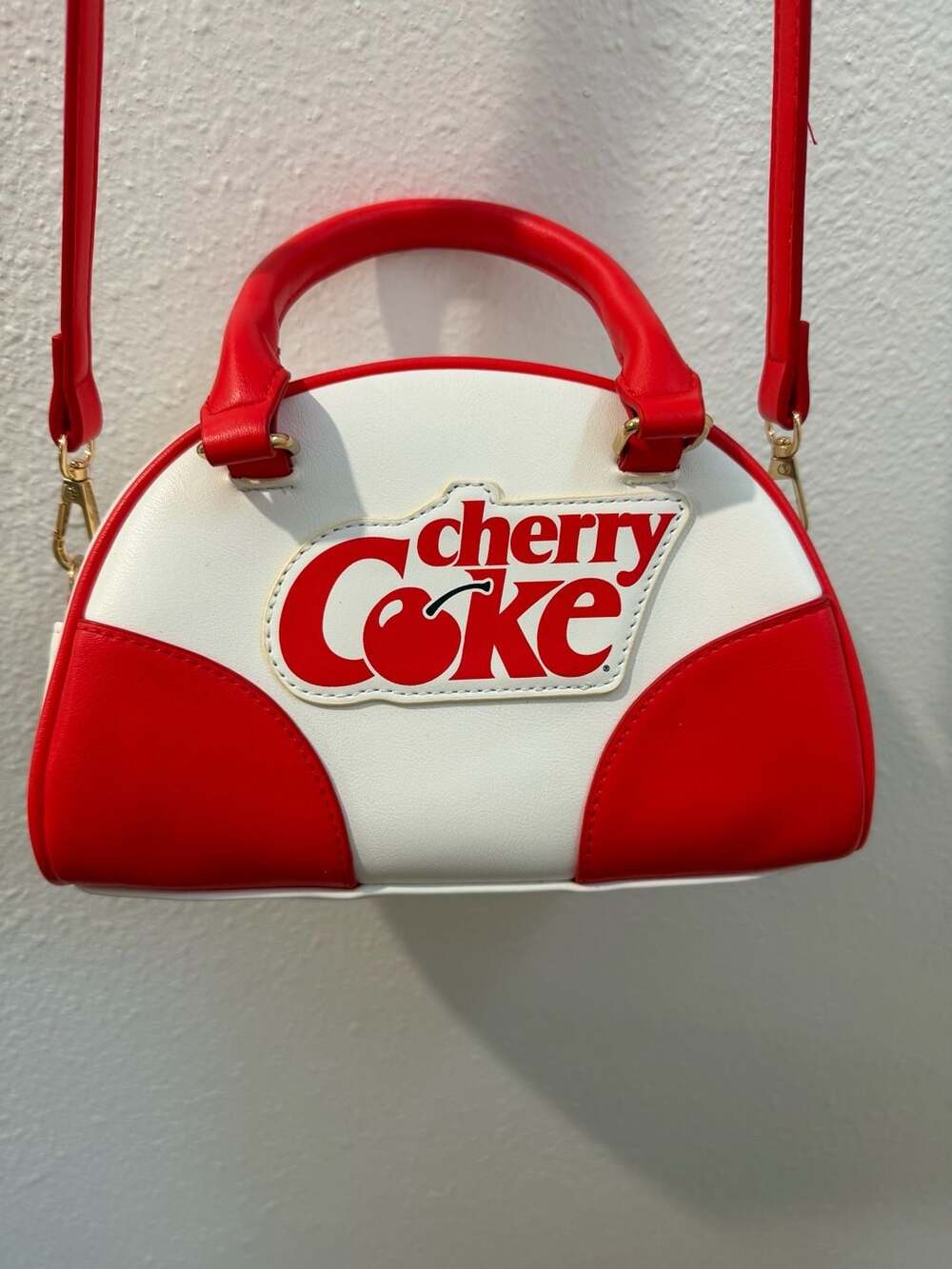 Skinnydip London x Coca-Cola Cherry Coke Mini Bowler Crossbody Bag